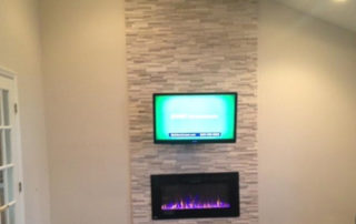Stone Fireplace
